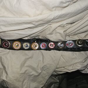 Vintage 90s Bottle Cap Belt 30in